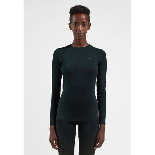 Odlo Haut À Manches Longues Performance Warm Pour Femme, Xl, Black