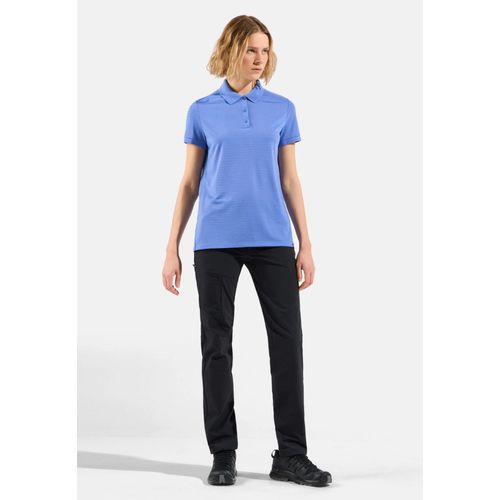 Odlo Polo En Fibres Naturelles Ascent Pour Femme, M, Purple