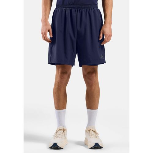 Odlo The Essentials 6-Inch 2-In-1 Running Shorts 2.0 Pour Homme, S, Blue