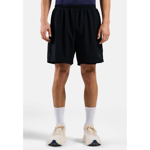 Odlo The Essentials 6-Inch 2-In-1 Running Shorts 2.0 Pour Homme, S, Black