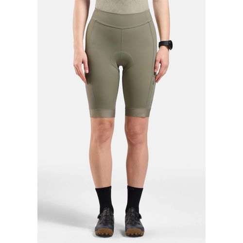 Odlo Cuissard Court Cargo Explorer Pour Femme, S, Green