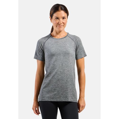 Odlo T-Shirt De Running Sans Coutures Essentials Pour Femme, Xl, Gris