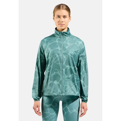 Odlo Veste De Running Zeroweight Pow Pour Femme, Xs, Green