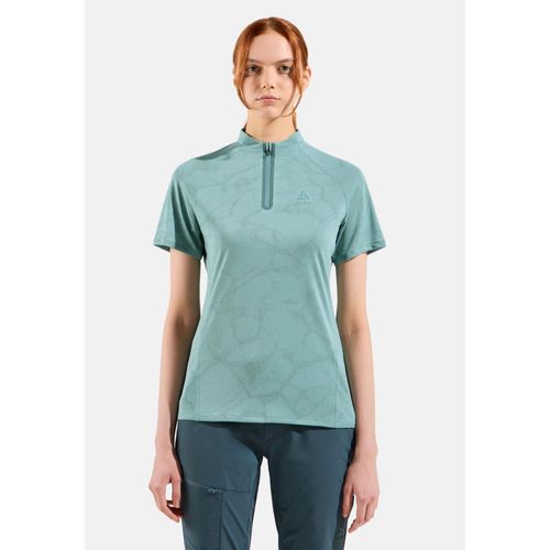 Odlo Polo Ascent Chill-Tec Pour Femme, M, Green
