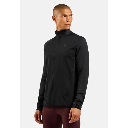 Odlo Veste De Running Hybride Zeroweight Warm 2.0 Pour Homme, S, Black