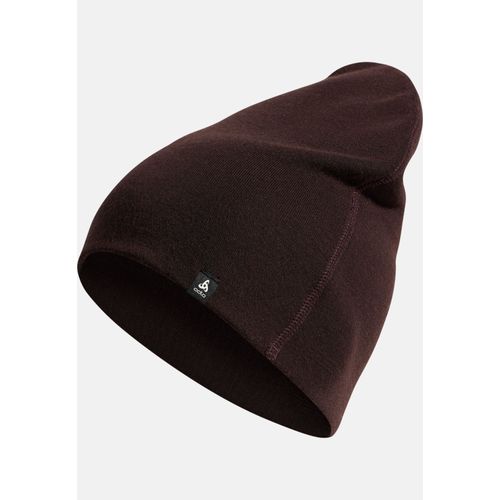 Odlo Bonnet Merino Warm, Onesize, Bordeaux