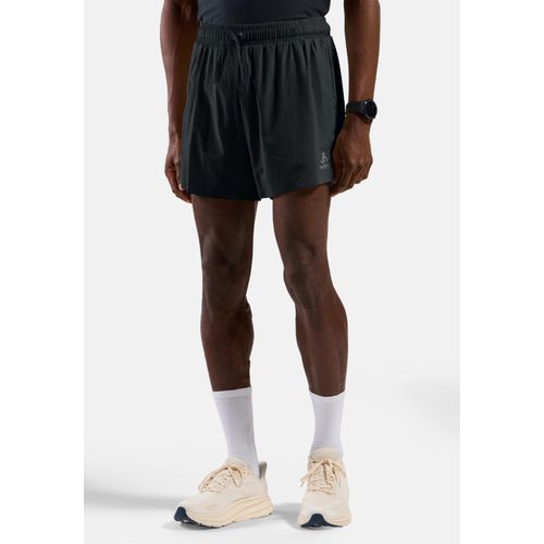 Odlo Short De Running Doublé 5 Inch Zeroweight Pour Homme, S, Black