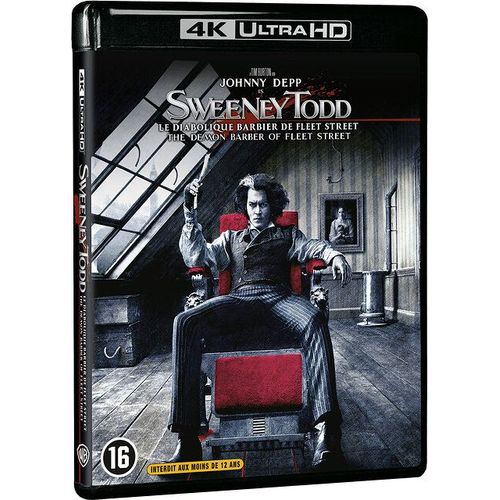 Sweeney Todd, Le Diabolique Barbier De Fleet Street - 4k Ultra Hd + Blu-Ray