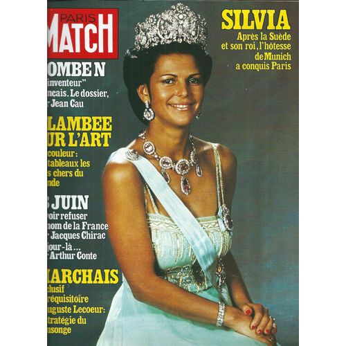 Paris Match 27/06/1980la Reine Silvia, Eddie Barclay, Jean Rondeau, Ilana Shoshane, Michel Berger, Guillermo Vilas, Johnny Hallyday, Frank Zappa, Nathalie Baye, Yves Pestel, Marion D' Orléans