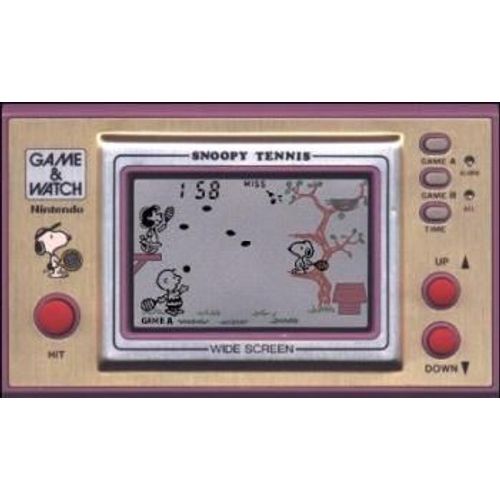 Game And Watch Snoopy Tennis Sp-30