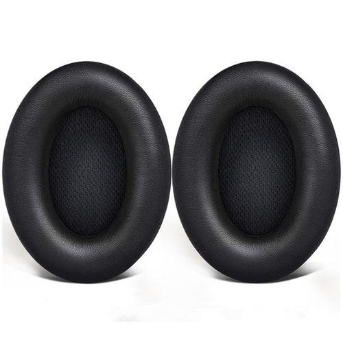 Coussinets d'oreille, Oreillette de Remplacement pour Bose QuietComfort 35, Rechange pour Bose QC35 QC25 QC15 QC2/ Ae2 Ae2i Ae2w/ Sound Link/Sound True - Noir