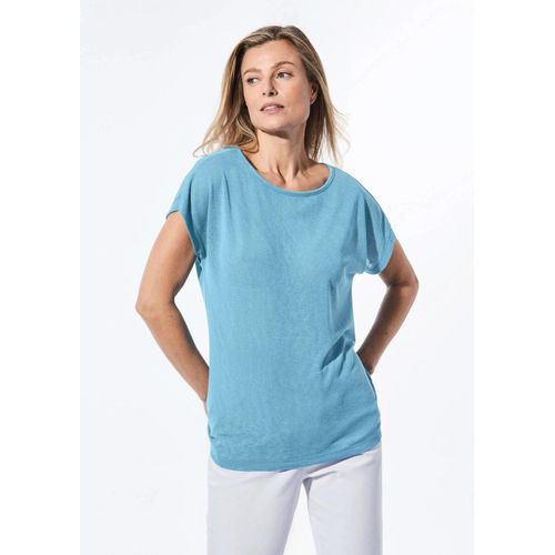 T-Shirt Aspect Lin - Bleu Clair - Gr. 21 De Goldner Fashion