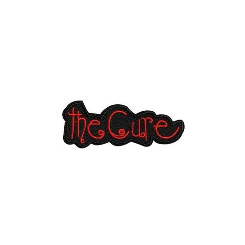 Patch The Cure Logo Rigolo 8x3cm Ecusson Thermocollant Cold Wave