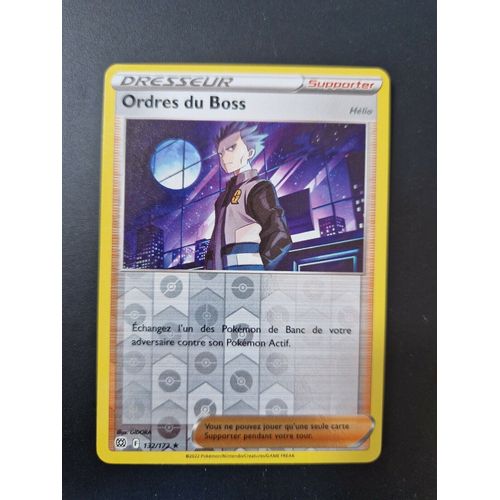 Ordres Du Boss - Reverse - 132/172 - Stars Etincelantes