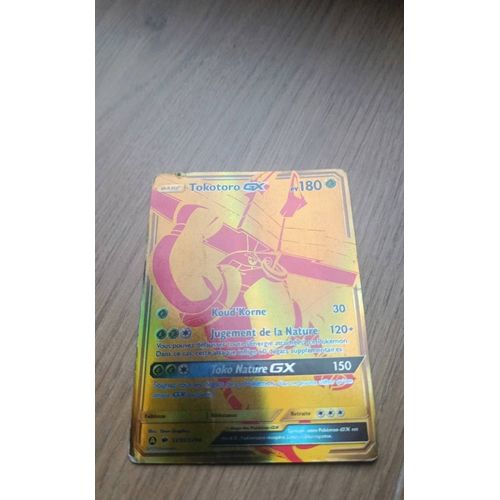 Carte Pokémon Tokotoro Gx De 2019