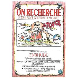 Les Crados - On Recherche - Enrhubé -