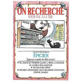 Les Crados - On Recherche - Épicer -