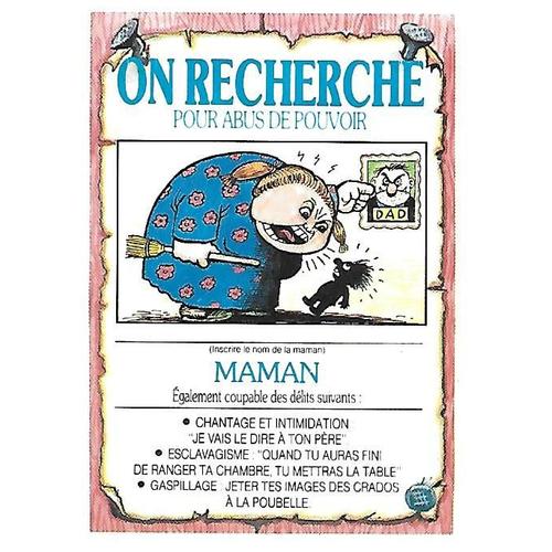 Les Crados - On Recherche - Maman -