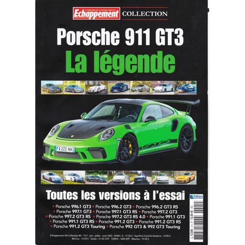 Echappement Hs N° 5 - Porsche 911 Gt3