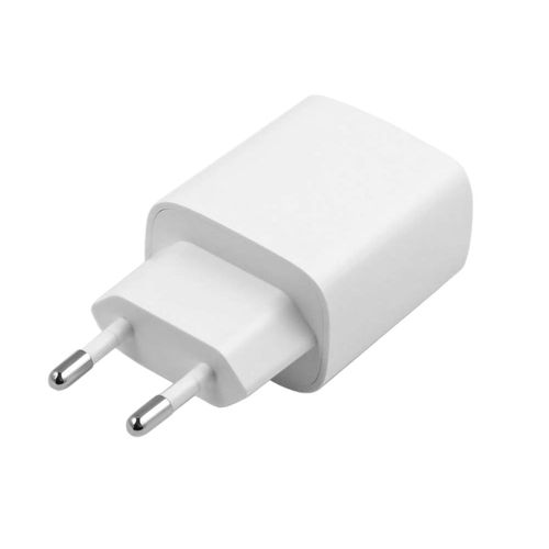 Chargeur Rapide Usb-C 20w Power Delivery Pour Smartphone Et Tablette Blanc