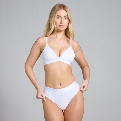 String Taille Mi-Haute Mp Pour Femmes (Lot De 3) ¿ Blanc - Xs