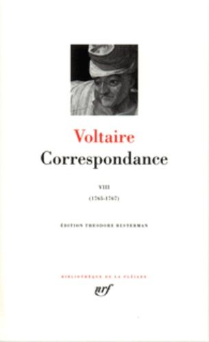 Correspondance - Tome 8, Avril 1765-Juin 1767