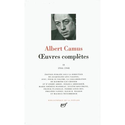 Oeuvres Complètes - Tome 2, 1944-1948
