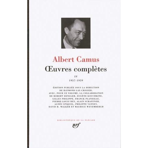 Oeuvres Complètes - Tome 4, 1957-1959