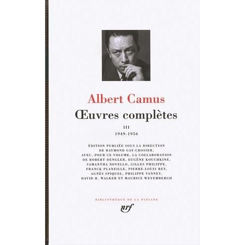 Oeuvres Complètes - Tome 3, 1949-1956