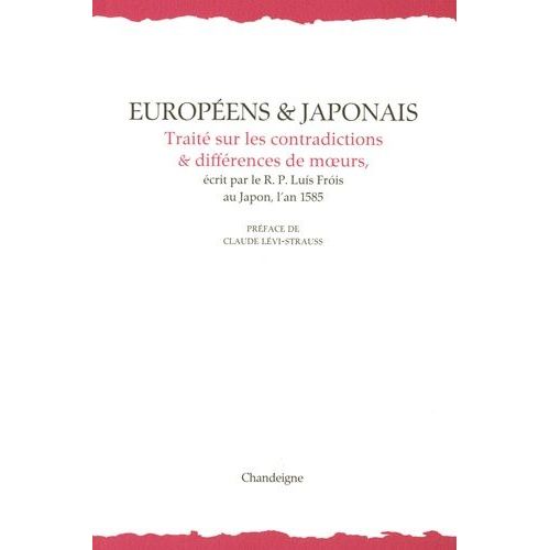 Européens Et Japonais - Traité Sur Les Contradictions Et Différences De Moeurs