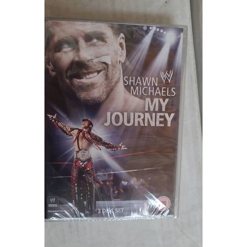 Wwe Shawn Michaels My Journey 3 Dvd Edizione Regno Unito Import
