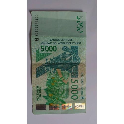 Billet 5000 Francs Afrique De L'ouest