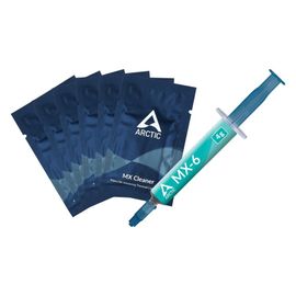 ARCTIC MX-6 4g avec lingettes MX Cleaner - Pâte thermique
