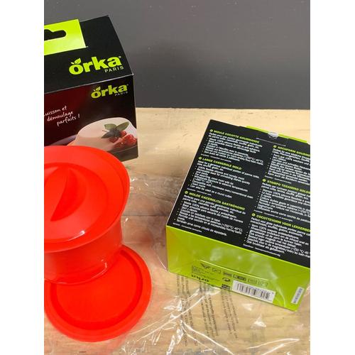 Casserole en silicone 800ml pour micro onde Orka - Orka