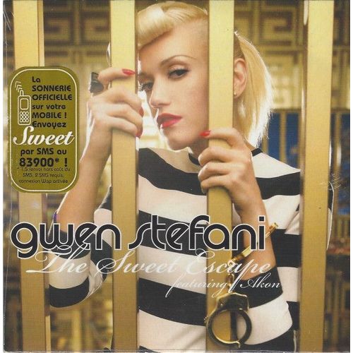 Gwen Stefani "The Sweet Escape" Cd Single 2 Titres + Sticker Officiel