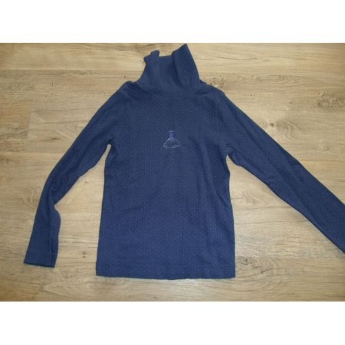 Sous Pull Petit Bateau Marine 6 Ans