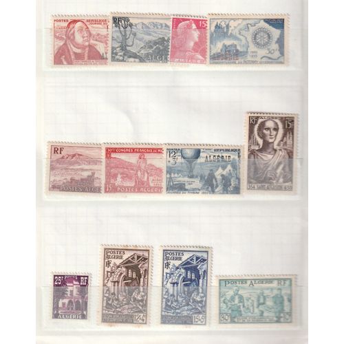 Algerie 12 Timbres N**
