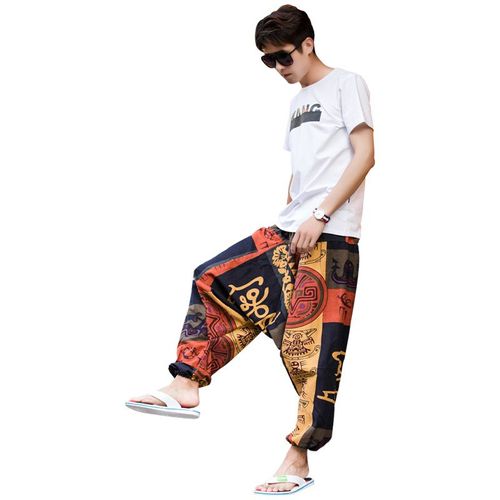Sarouel Pantalon Homme Coton