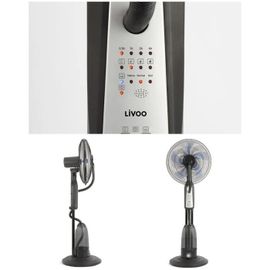 Ventilateur ELECTRIQUE 90W 2,8 L 3 vitesses de ventilation et brumisation