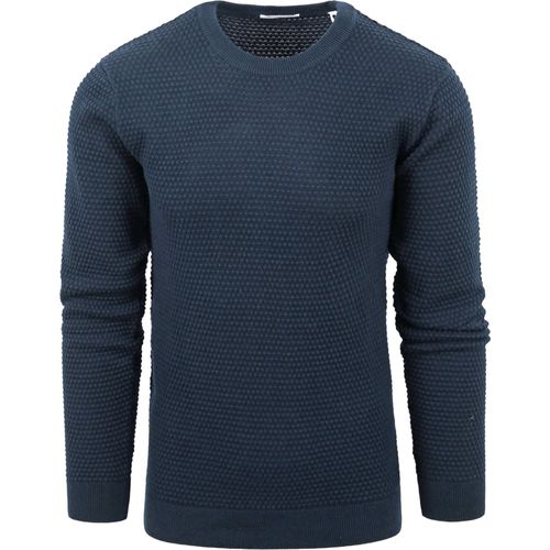 Connaissancescotton Apparel Sweater Vagn Dark Blue Bleu Foncé Bleu Taille Xl