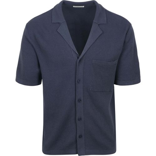 Knowledgecotton Apparel Knitted Top Foncé Bleu Bleu Foncé Taille L