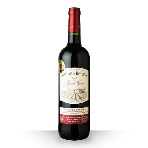 Château De Rivereau Grande Cuvée Côtes De Bourg Rouge 2022 - 75cl