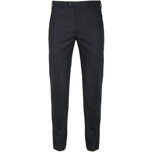 Meyer Pantalon Roma Laine Mélangé Anthracite Gris Taille 26