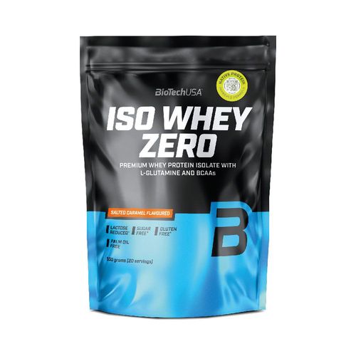 Iso Whey Zero (500g)|Caramel Salé| Whey Isolate|Biotech Usa 
