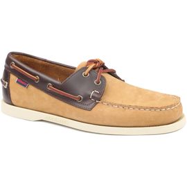 Sebago Chaussures Docksides Portland Marron Beige