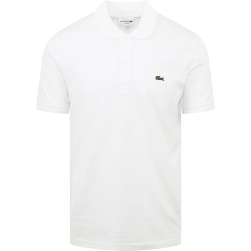 Lacoste Polo Piqué Blanc Taille Xl