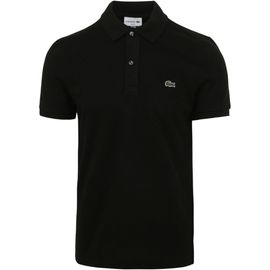 Lacoste Polo Piqué Noir taille L