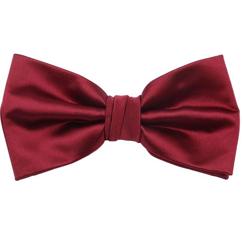 Suitable Noeud Papillon En Soie Bordeaux