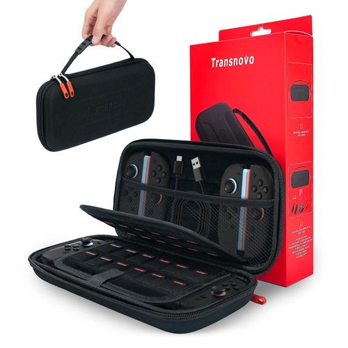 Étui De Transport Pour Nintendo Switch 2025, 1/2/Oled, Coque Rigide Étanche, Sac De Rangement De Protection, Ns 2 Avec 24 Emplacements Pour Cartes--Only Bag