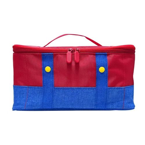 Grand Mallette De Rangement Pour Nintendo Switch 2025, 2 Mario, Accessoires, Sac À Main De Transport Rigide Pour Switch 2, Coque Eva Étanche--Rouge